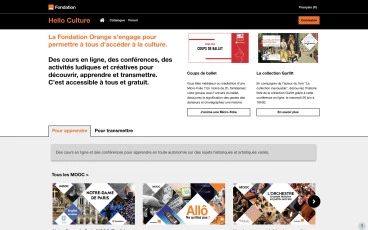 Page accueil site