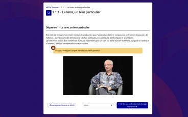 MOOC Foncier - vidéo