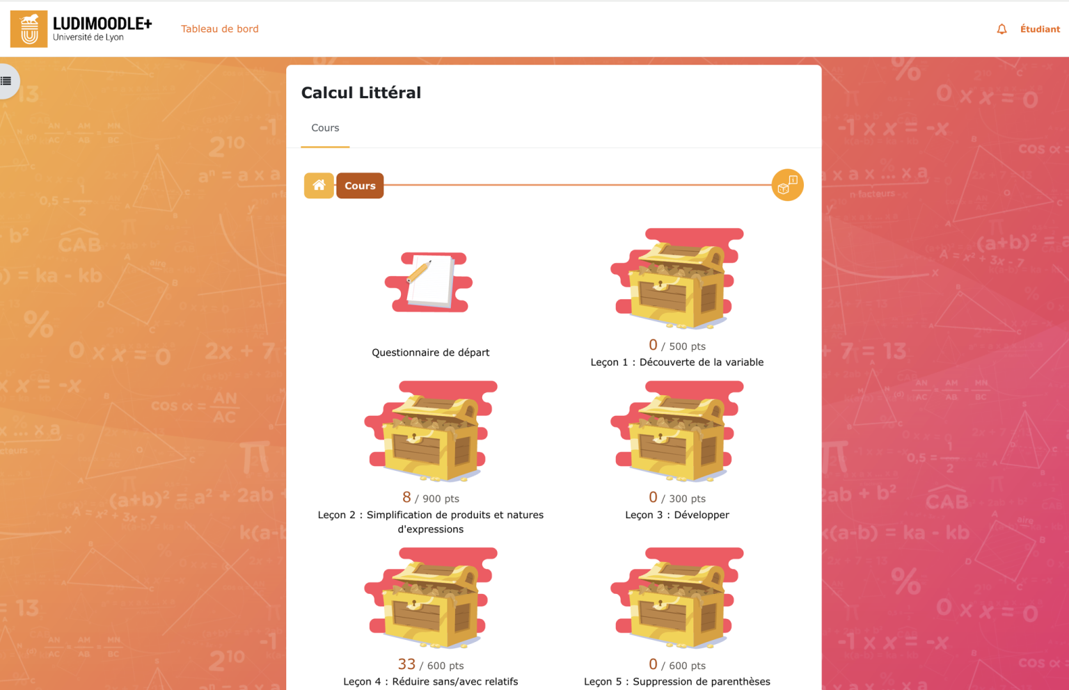 Plugin développé par Pimenko : le format de cours 