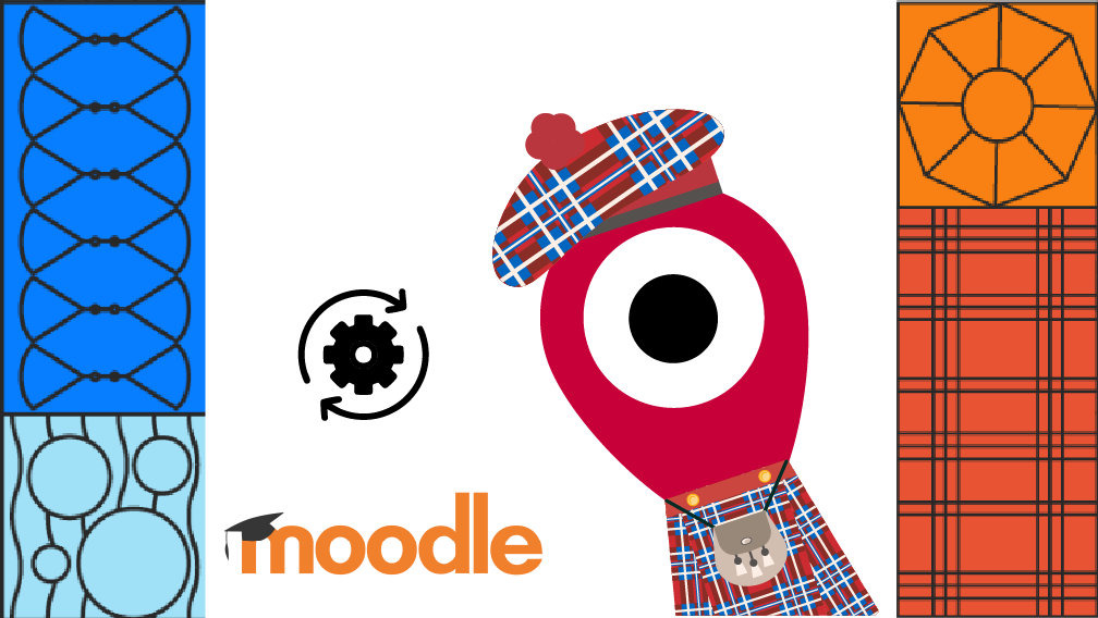 Moodle 5.1 mise à jour illustré par la mascotte de Pimenk