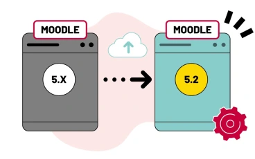 Migration vers Moodle 5.2 — mise à jour et nouveautés de la version
