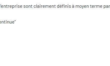 Aperçu d'une question à choix multiple (évalué)