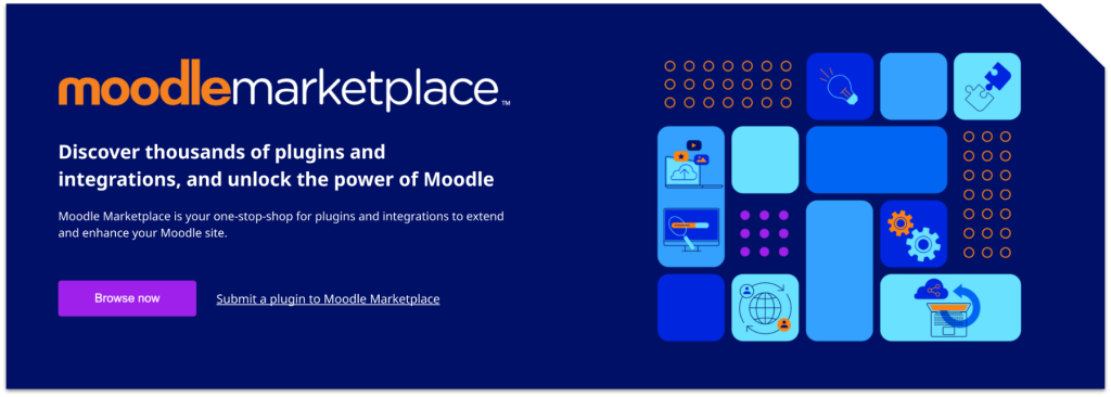 Moodle Marketplace homepage, launched in July 2026